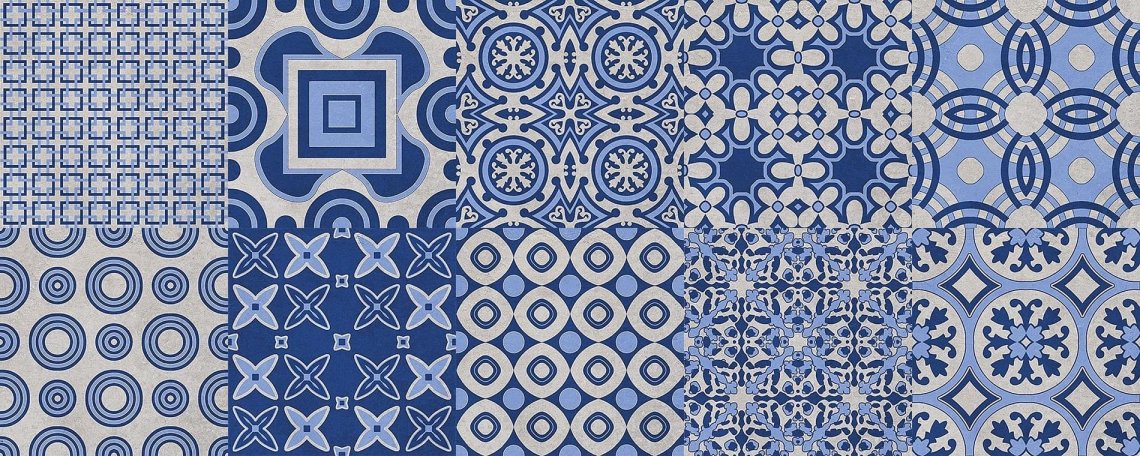 La Fabbrica Ava Space Cement Pattern Nat 20x20