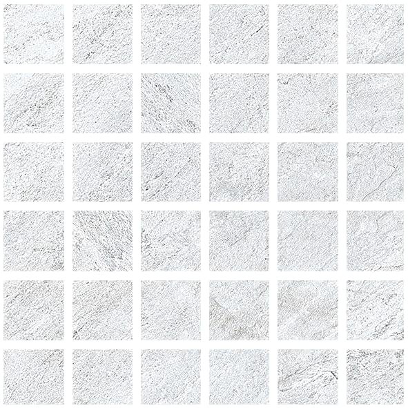 La Fabbrica Ava Storm Mosaico Salt Nat Rett 30x30