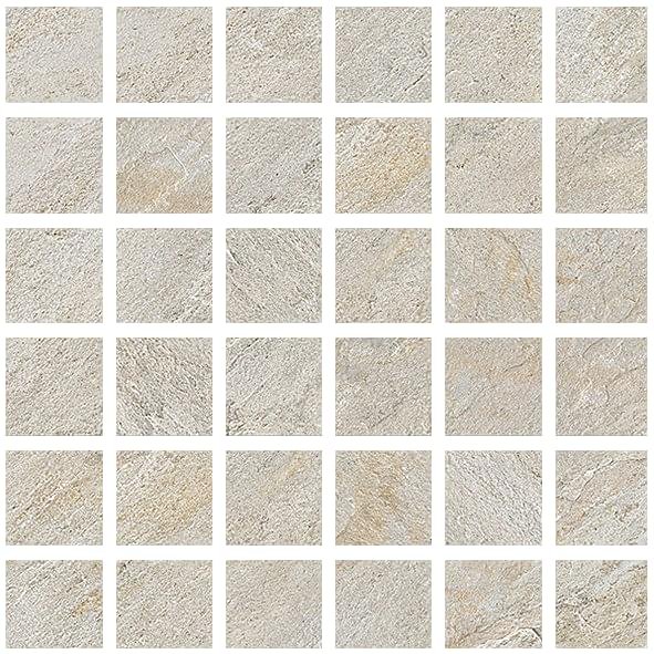 La Fabbrica Ava Storm Mosaico Sand Nat Rett 30x30