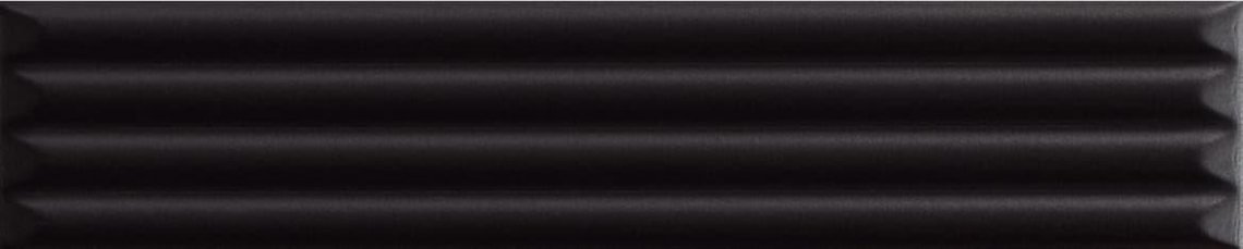 La Fabbrica Ava Up Cannettato Black Matte 5x25