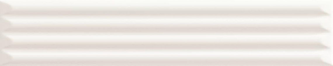 La Fabbrica Ava Up Cannettato White Matte 5x25