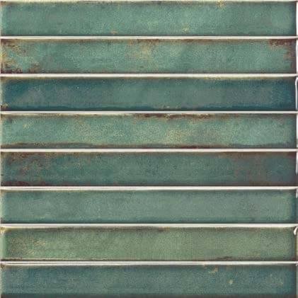 La Platera Raku Brick Emerald 35x35