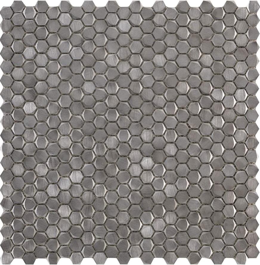 LAntic Colonial Mosaics Gravity Aluminium Hexagon Metal 31x31