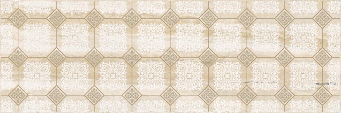 Laparet Glossy Декор Бежевый 20x60