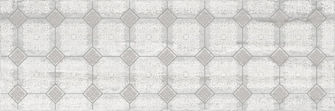 Laparet Glossy Декор Серый 20x60