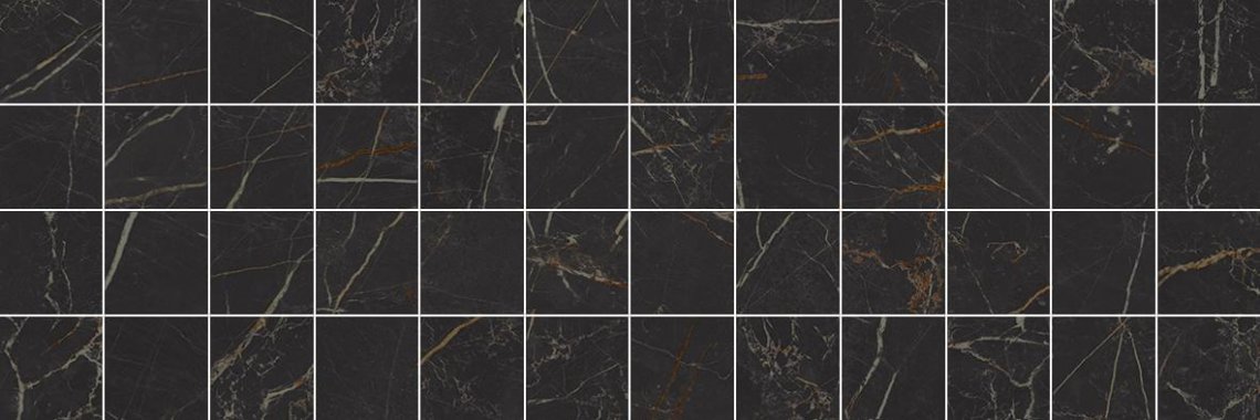 Laparet Royal Декор Мозаичный Чёрный 20x60