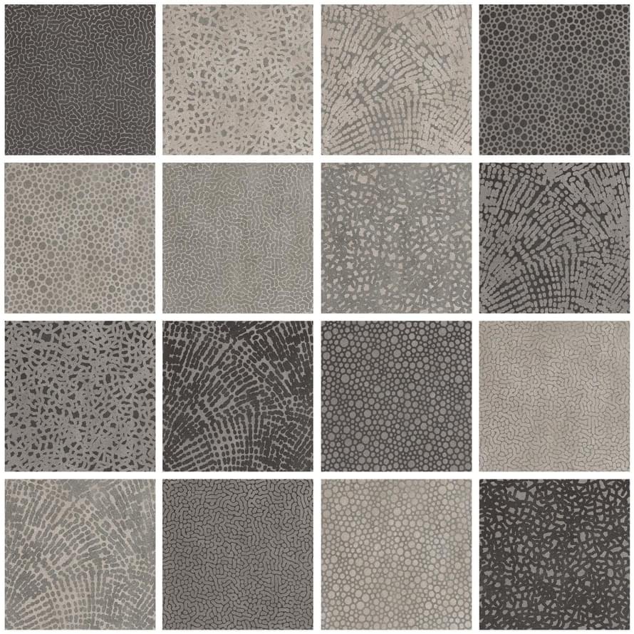 Lea Ceramiche Concreto Zoom Mix 60 Nat 60x60