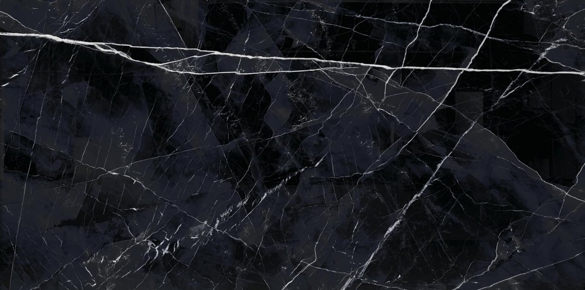 Level Marmi Calacatta Black Full Lappato Stuoiato 160x320