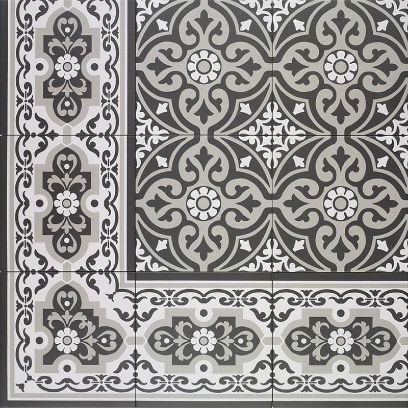 Mainzu Normandy Angulo Black 20x20