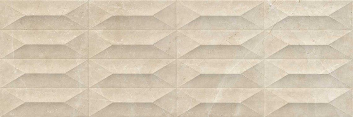 Marazzi Marbleplay Marfil Struttura Gem 3D Rett 30x90