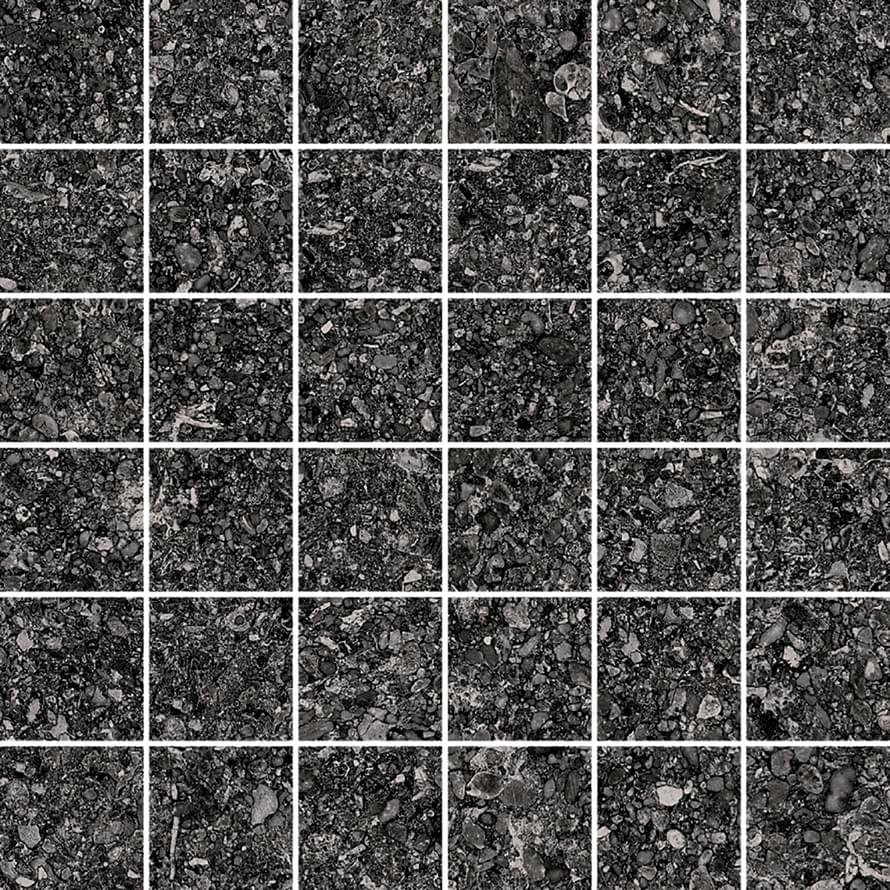 Mirage Norr Fine Svart Fine Nat Mosaico 36T 30x30