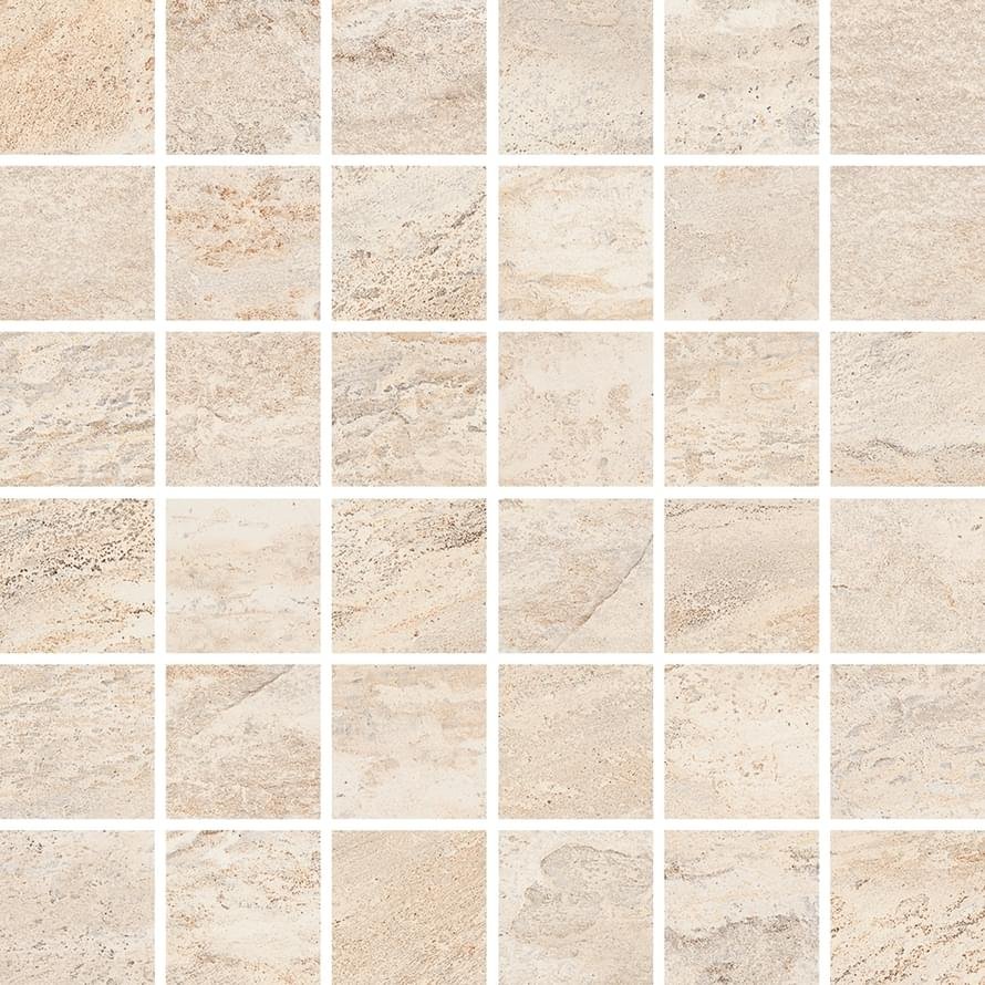 Monocibec Dolomite Dust Mosaico 4.7x4.7 Su Rete 30x30