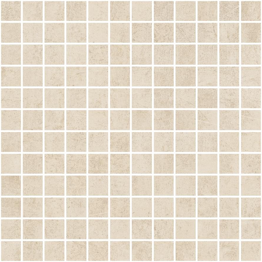 Monocibec Graphis Beige Mosaico Su Foglio 2.5x2.5 30x30