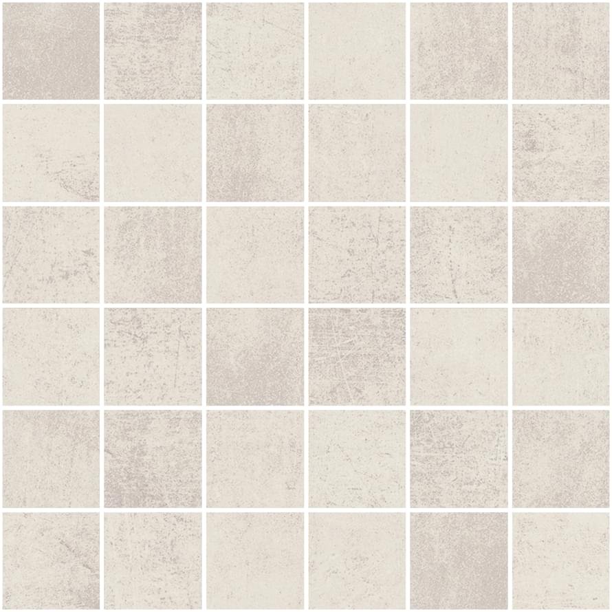 Monocibec Graphis Bianco Mosaico 4.7x4.7 Su Rete 30x30