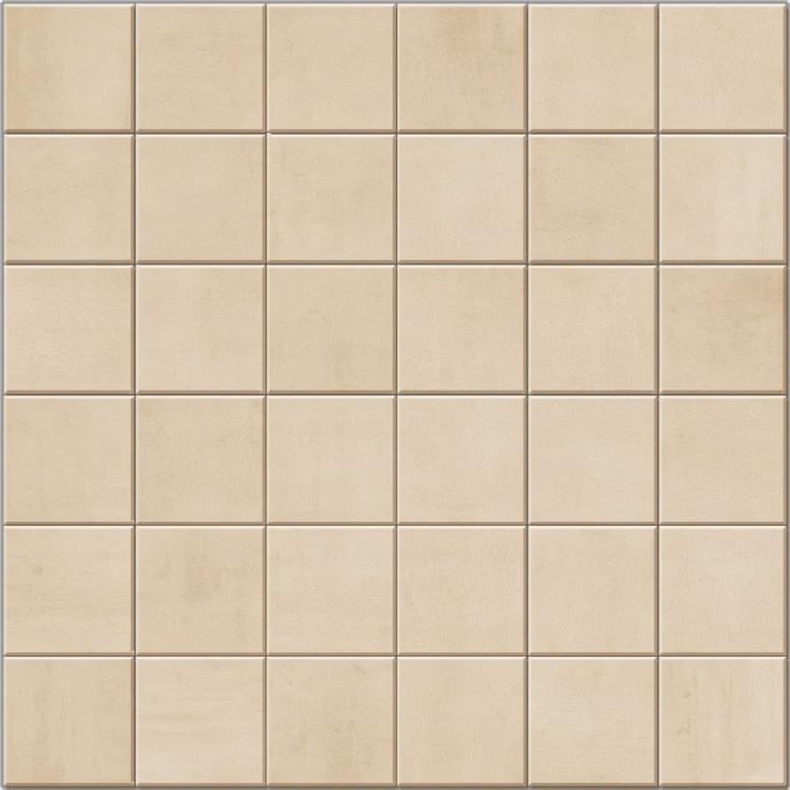 Monocibec Modern Beige Mosaico Su Rete 30x30