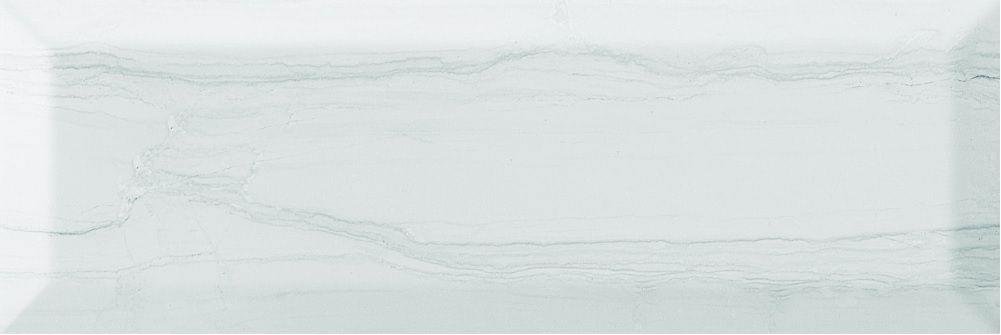 Monopole Antique Gris Laguna Blanco Brillo Bisel 10x30