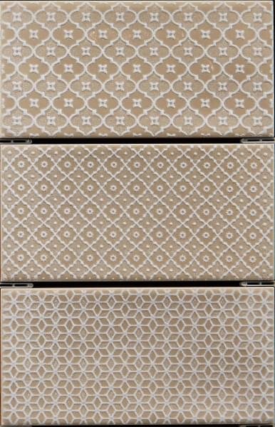 Monopole Mirage Decor Jewel Nacre Beige 7.5x15