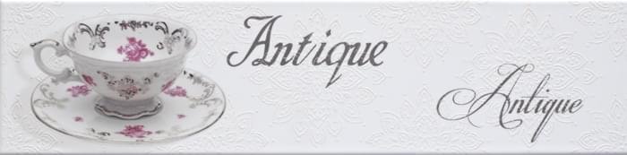 Monopole Veronica Decor Brillo Antiqua Blanco 10x40