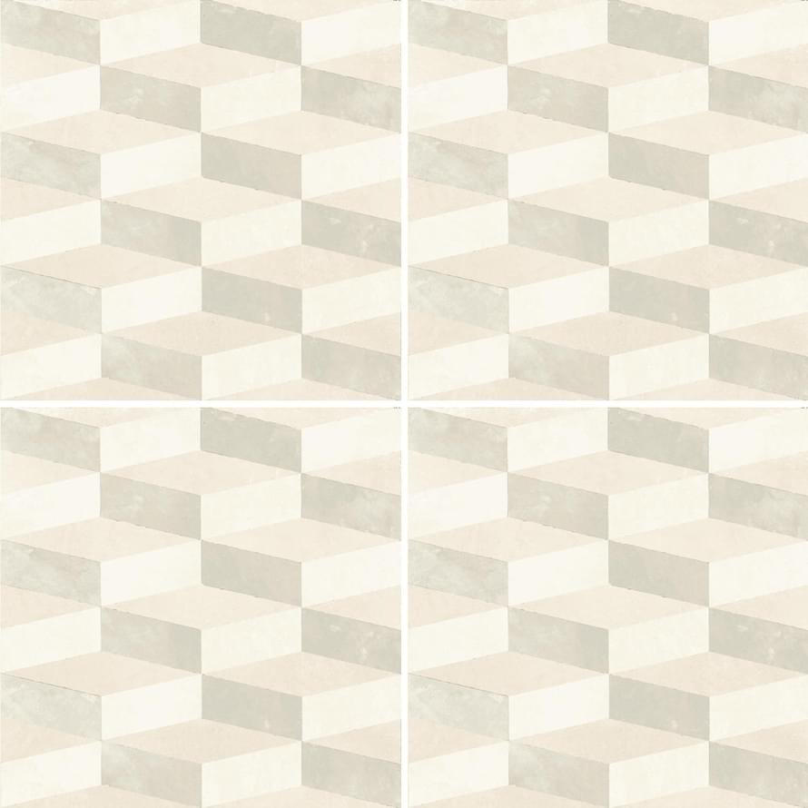 Mutina Azulej Cubo Bianco 20x20
