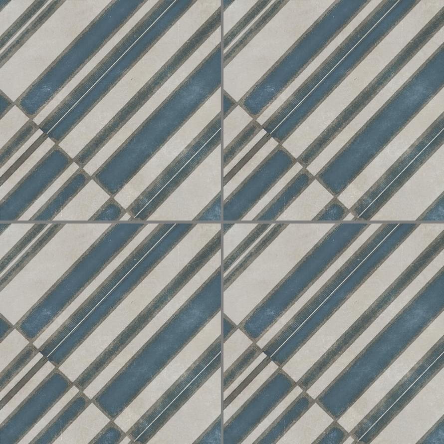 Mutina Azulej Diagonal Grigio 20x20
