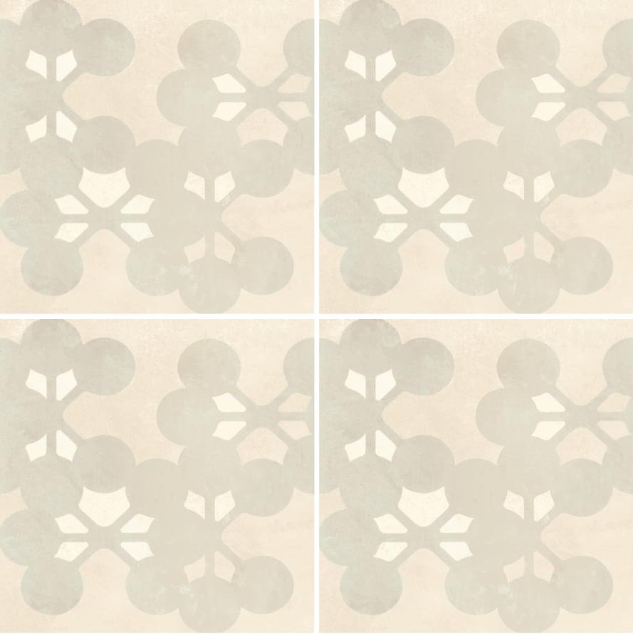 Mutina Azulej Flores Bianco 20x20