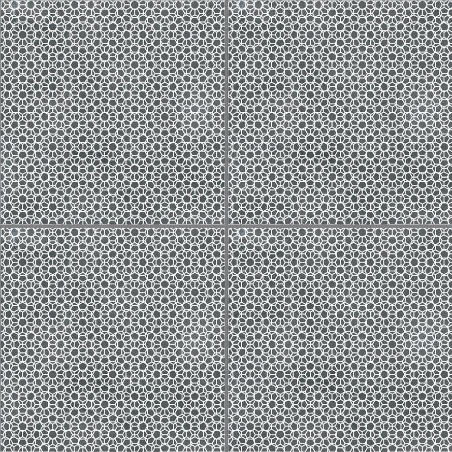 Mutina Azulej Renda Nero 20x20
