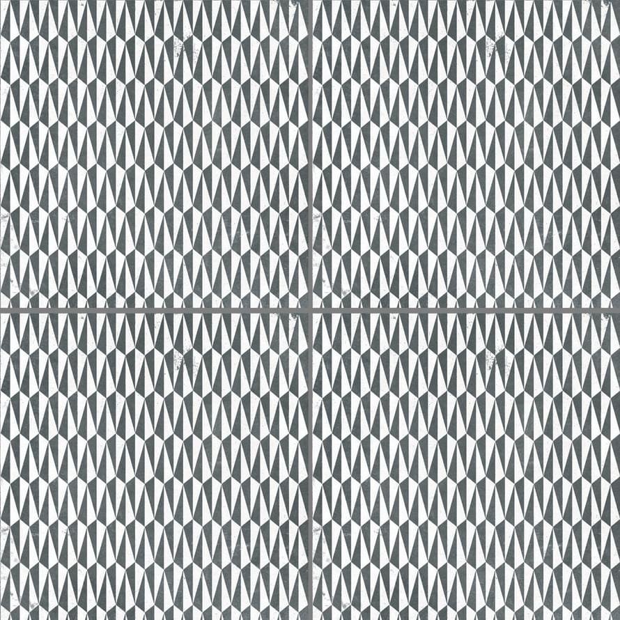Mutina Azulej Trama Nero 20x20