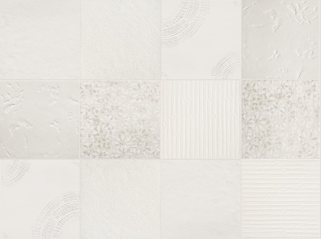 Mutina Chymia Mix 1 White 30x30
