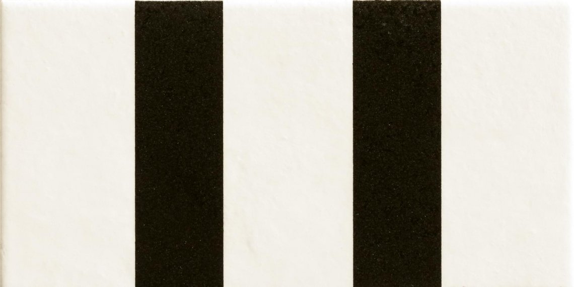 Mutina Mattonelle Margherita Parallel Black 20.5x10.1