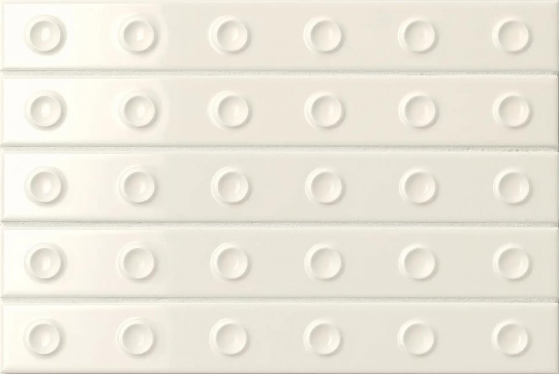 Mutina Punto Glossy Down Blanc 21.1x31.5
