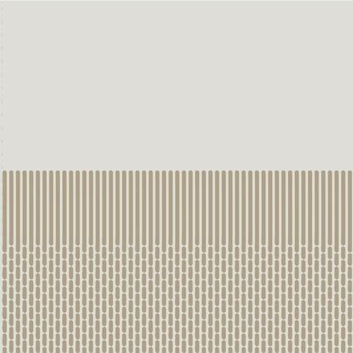 Mutina Tape Grainy Half Brown 20.5x20.5