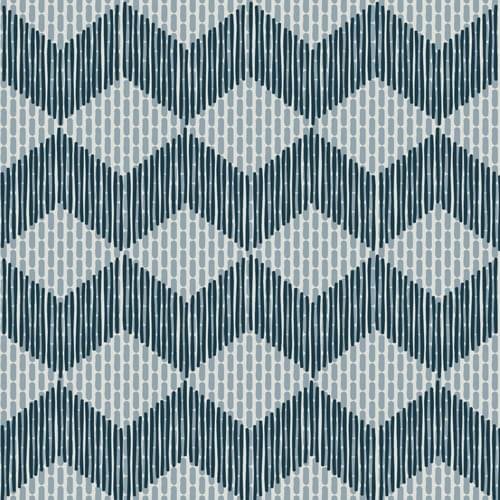 Mutina Tape Zigzag Blue 20.5x20.5