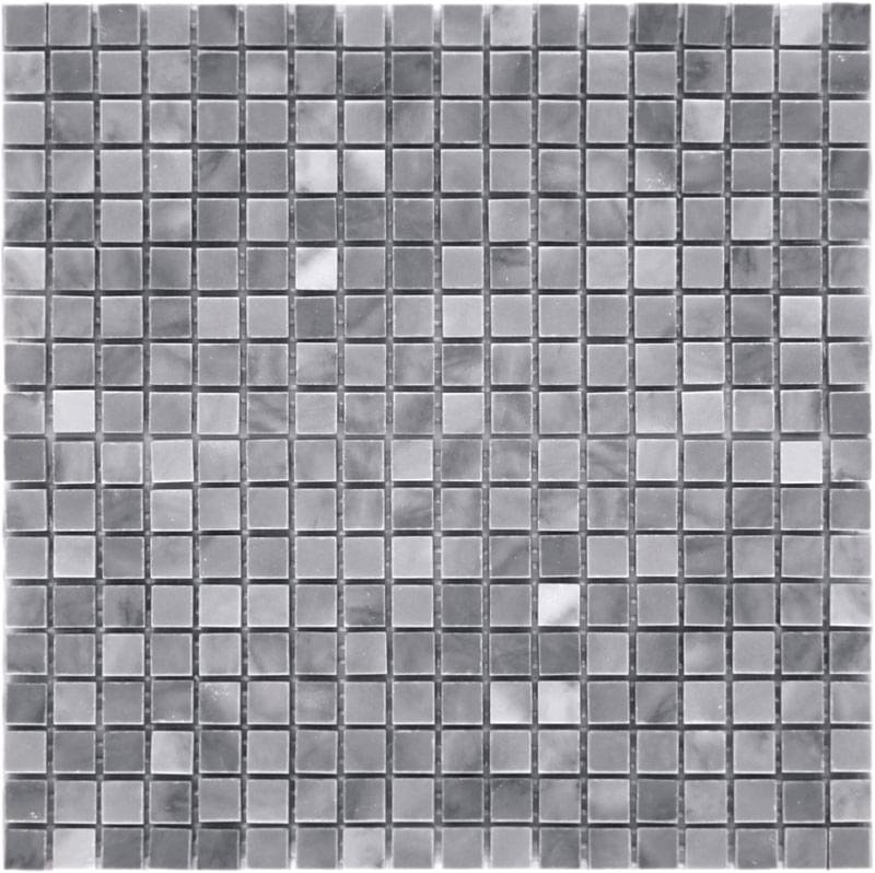 Natural Adriatica Bardiglio Nuvolato Polished 15x15 30.5x30.5