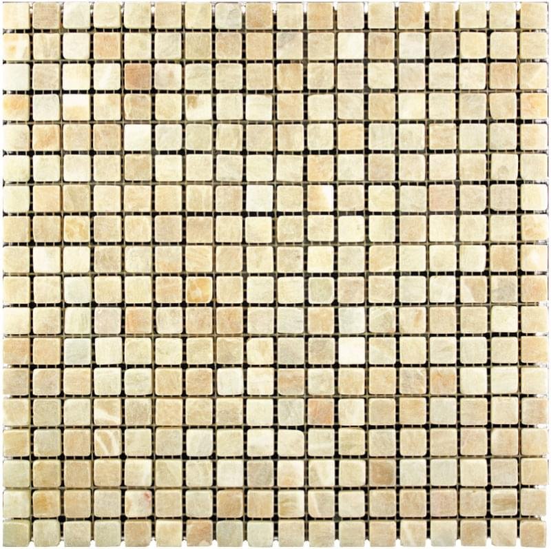 Natural Adriatica Onyx Yellow Tumbled 15x15 30.5x30.5