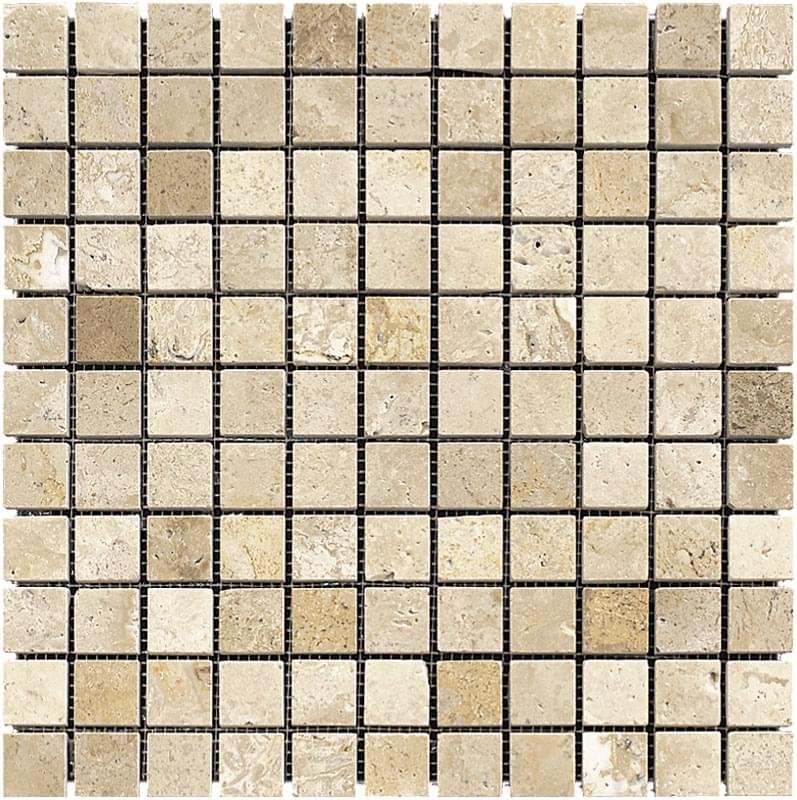 Natural Adriatica Travertine Polished 25x25 30.5x30.5