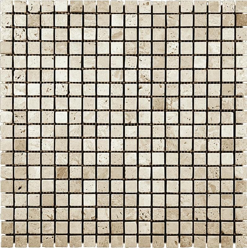 Natural Adriatica Travertine Tumbled 15x15 30.5x30.5