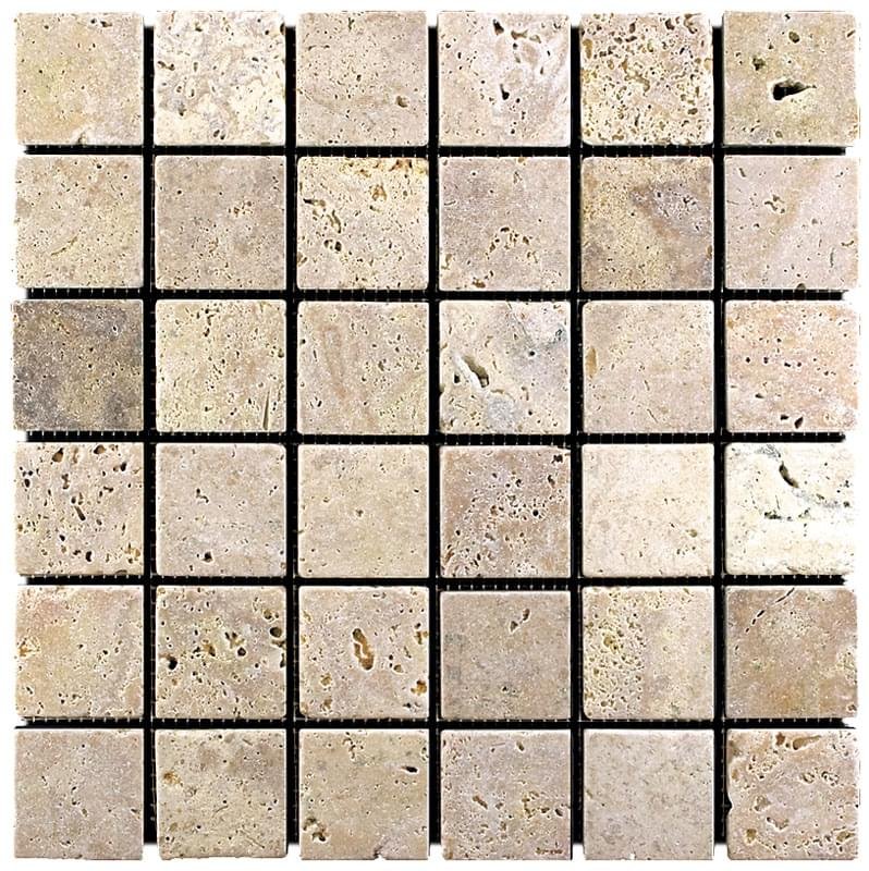 Natural Adriatica Travertine Tumbled 48x48 30.5x30.5