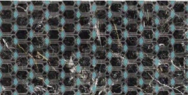 Naxos Rhapsody Fascia Twist Dark Wave Polished 60x120