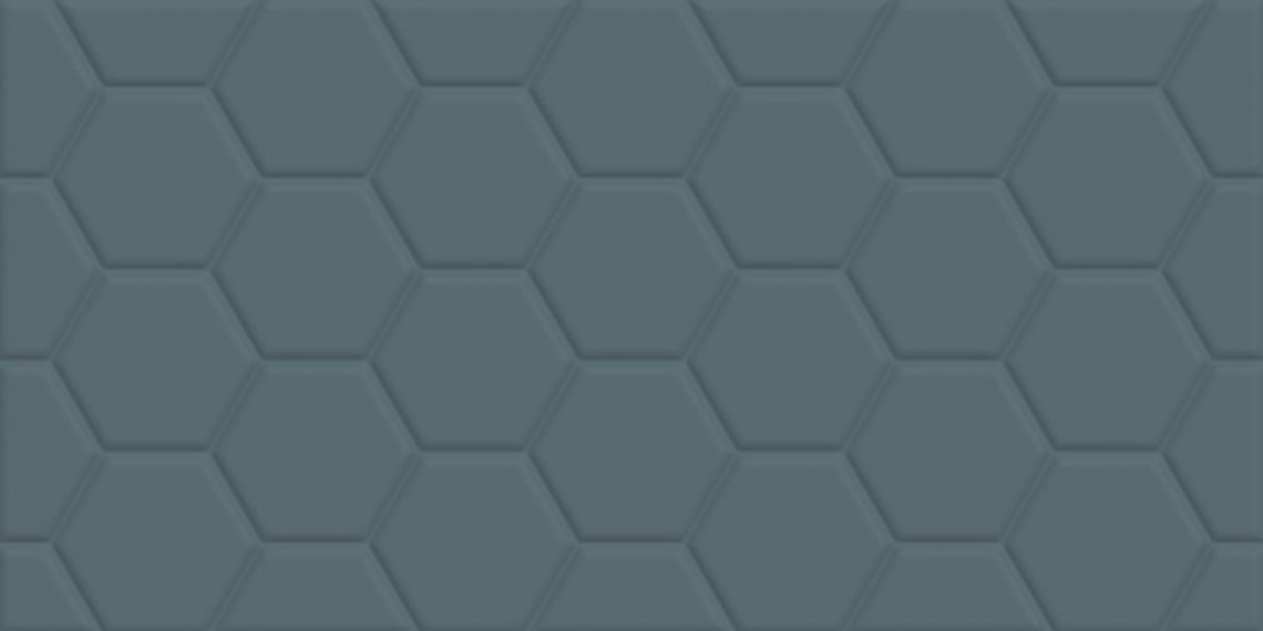 New Trend Edelweiss Hexagon Blue 30x60