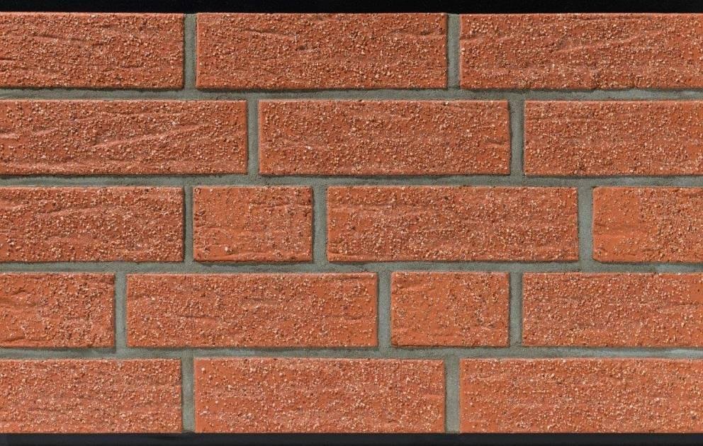 Olfry Brick Rubin Rot Borke Besandet 7.1x24