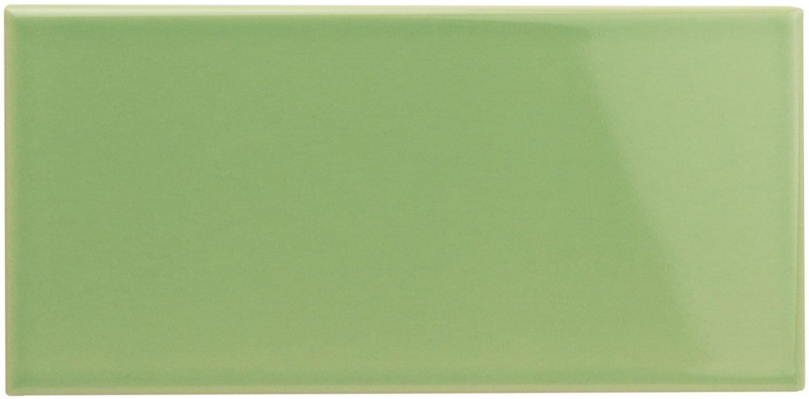 Original Style Artworks Palm Green Half Tile 7.5x15.2
