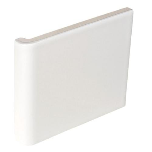 Original Style Artworks Vintage White Half Tile Ext Wrapping Corner 15.2x16.7