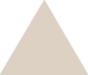 Original Style Victorian Floor Tiles Dover White Equilateral Triangle 9x10.4