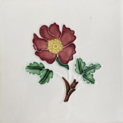 Original Style Winchester Floral Dog Rose 12.7x12.7
