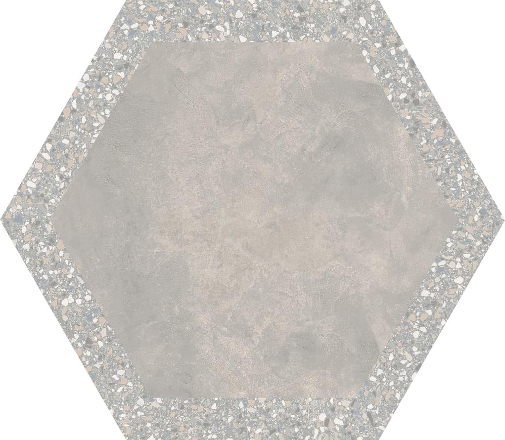 Ornamenta Cocciopesto Portland Malta D 60 Hexagon 60x60