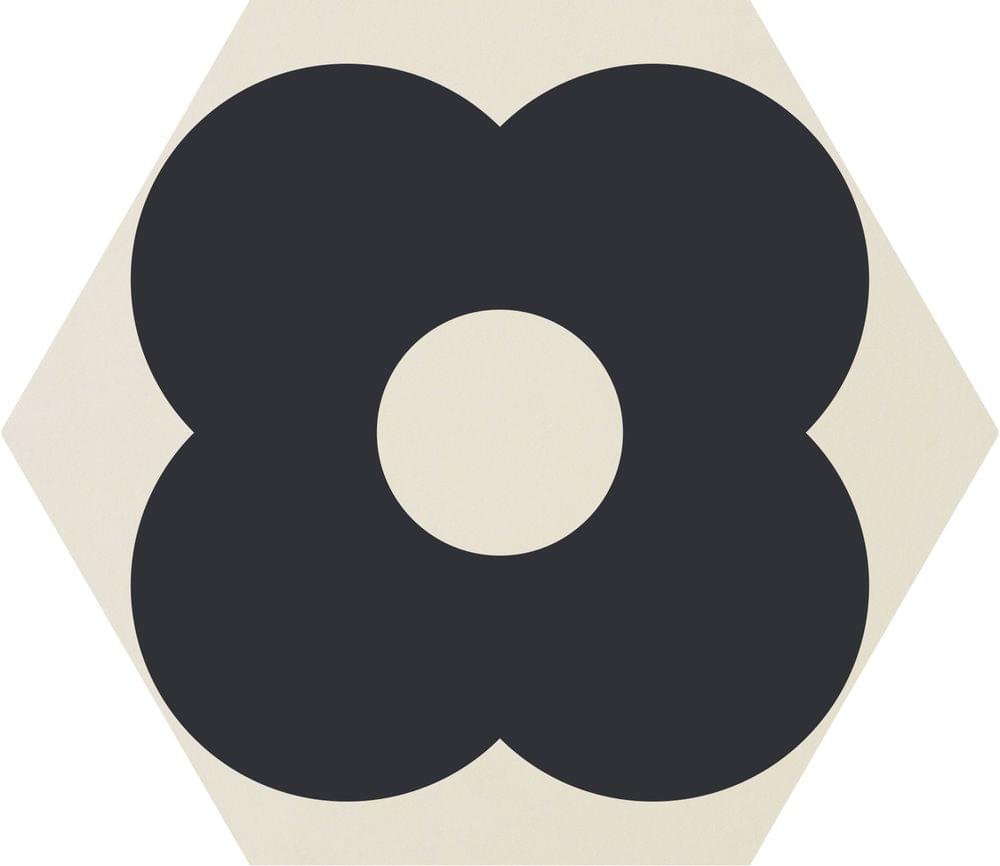 Ornamenta Core Basic Petals White D 60 Hexagon 60x60