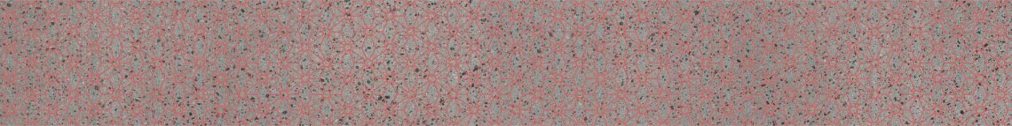 Ornamenta Maiolicata Raggio Cherry 15x120