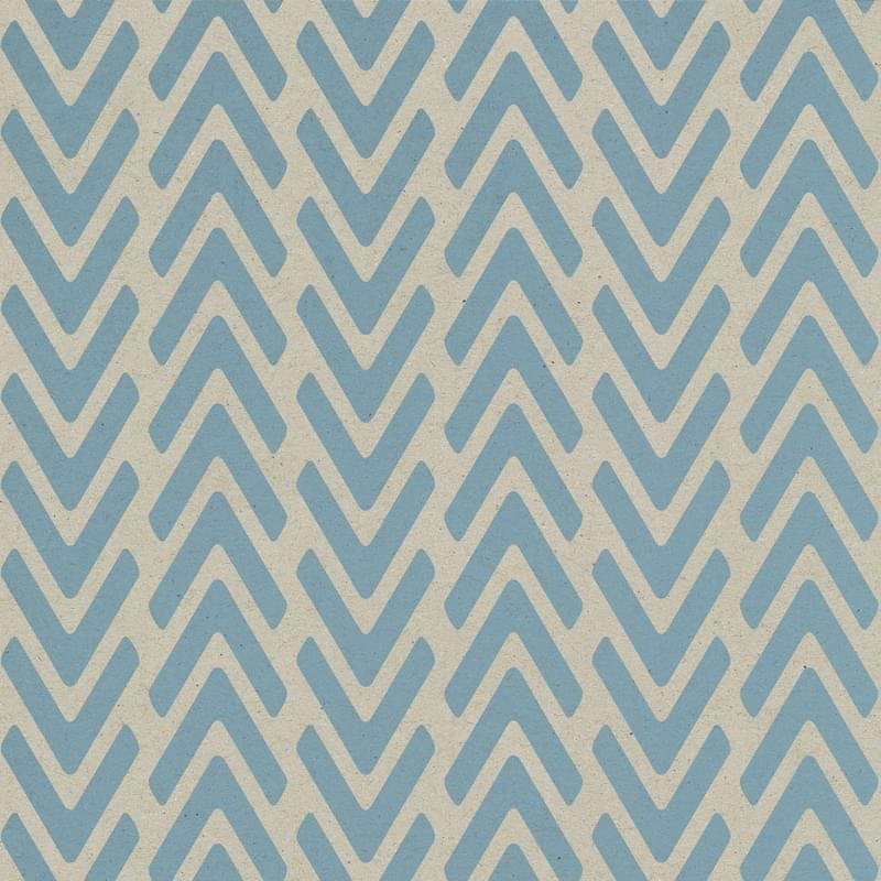 Ornamenta Miseria E Nobilta Greggio Felice Cerulean 60x60