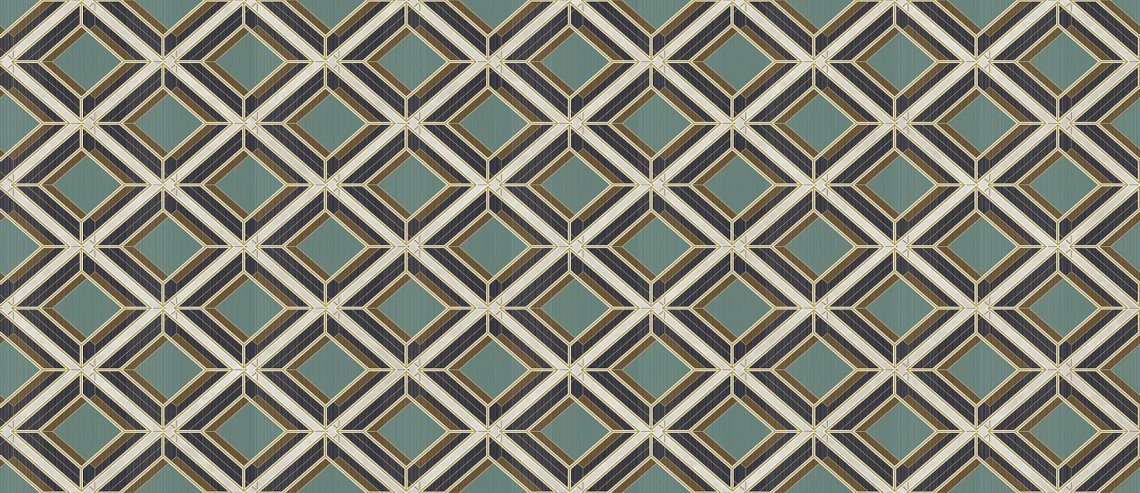 Ornamenta Operae Mirror Green 120x278