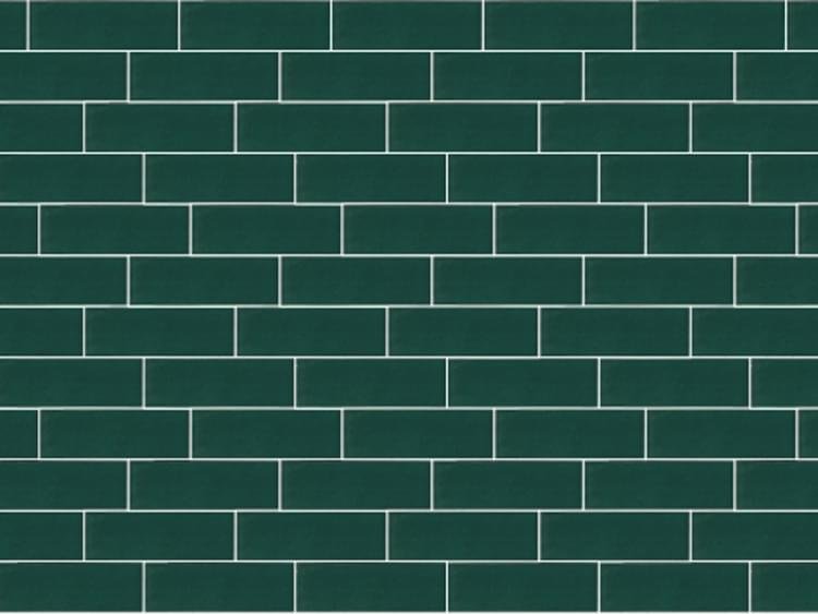 Ornamenta Pick N Brick Verde Scuro Glossy 5x15